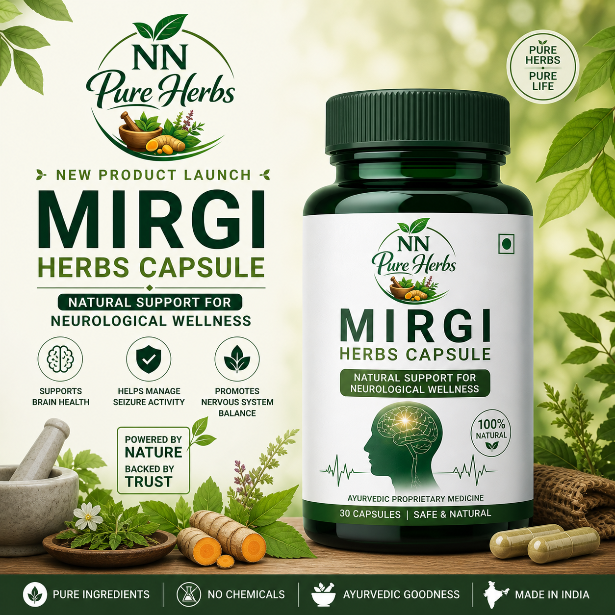 NN Pure Herbs Mirgi Herbs Capsule